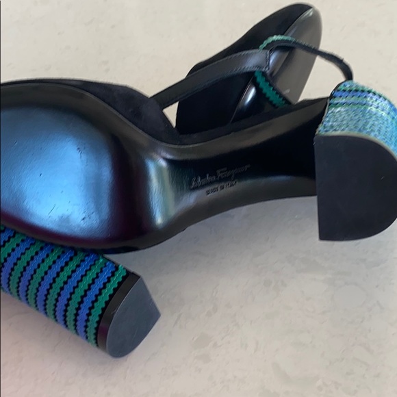 Salvatore Ferragamo Fergie T-strap heels - Picture 2 of 8